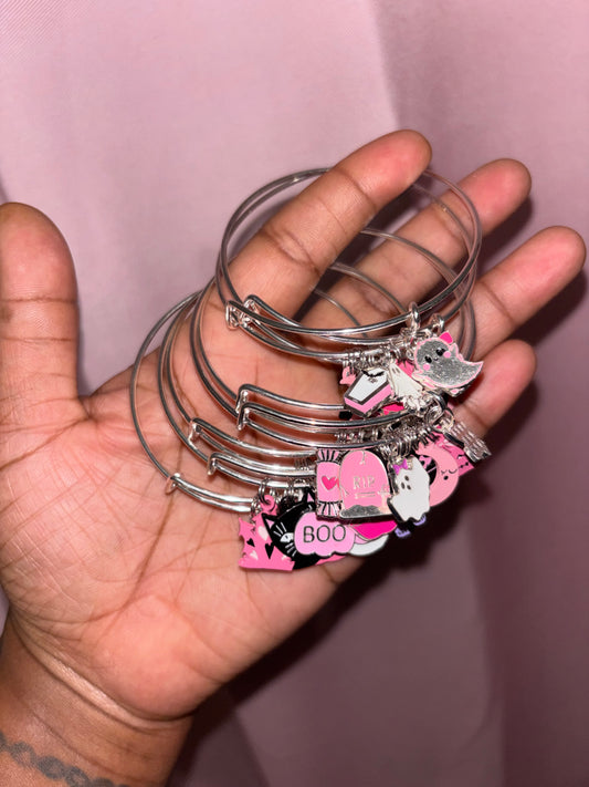Pink Boo Bangle