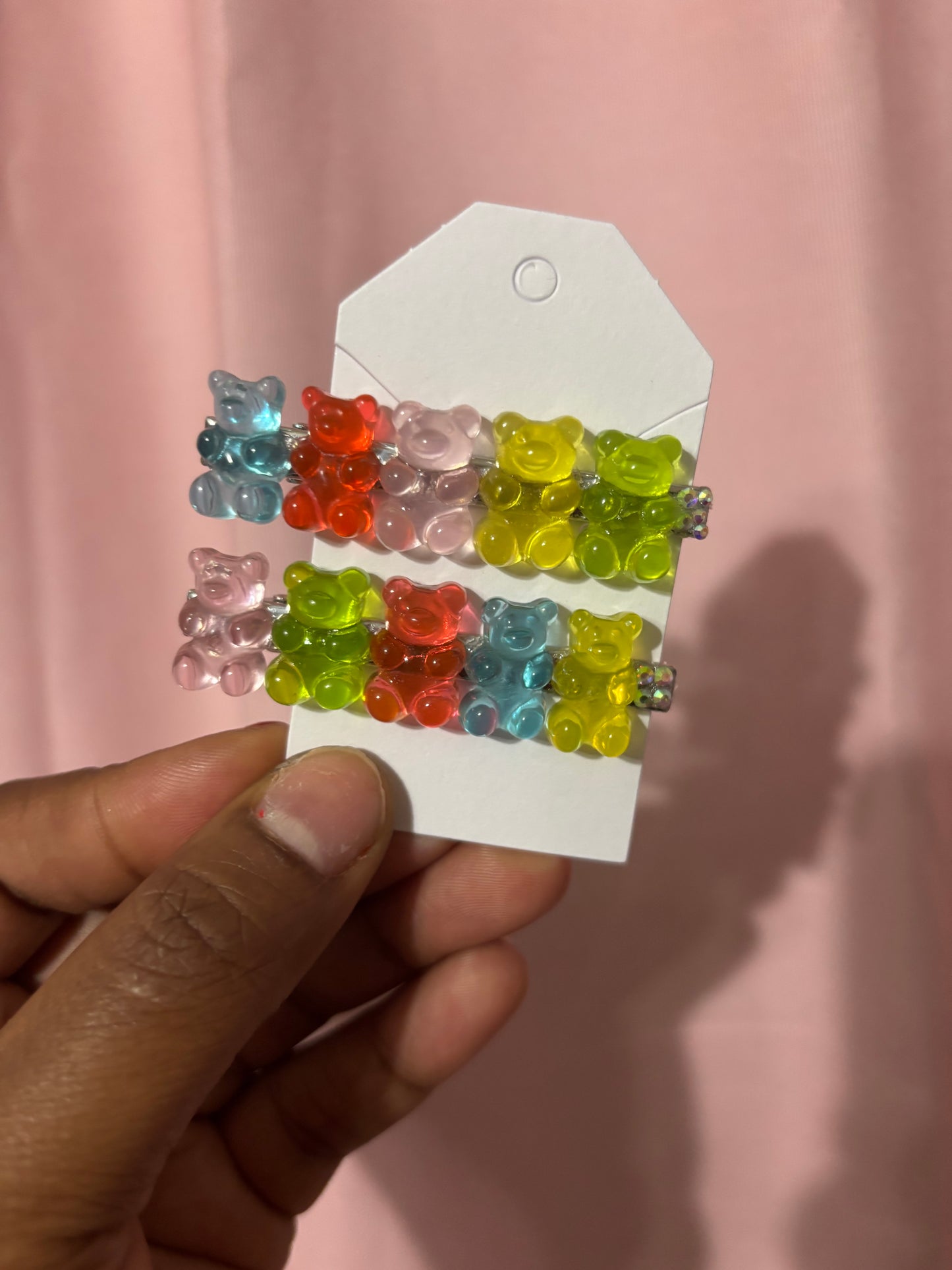 Teddy Crazy Hair Clips