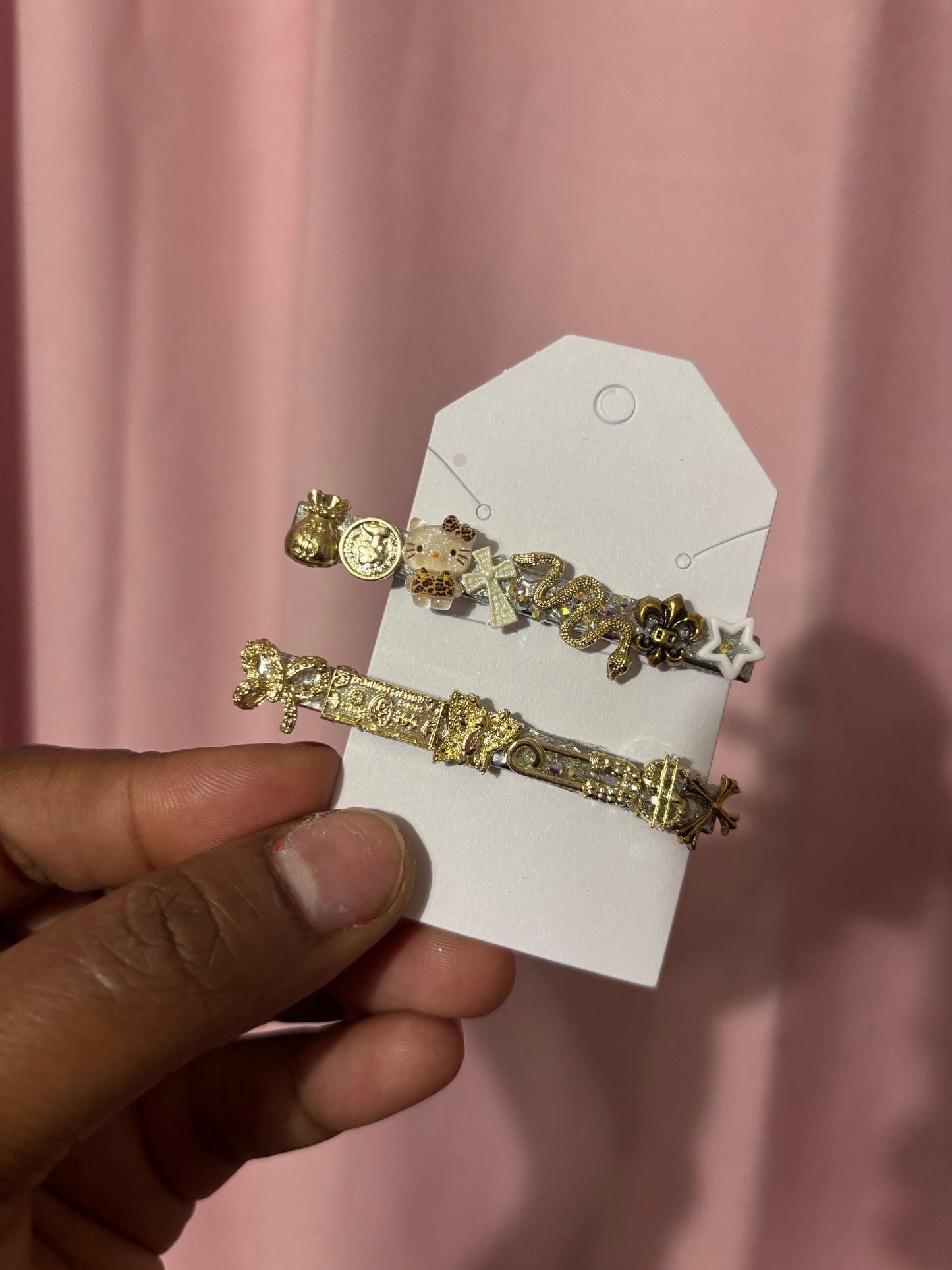 Pay Me Hair Clips