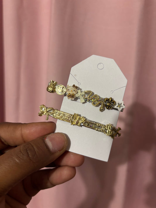 Pay Me Hair Clips